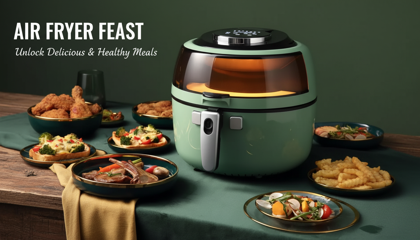 6.5L Smoke-Free Air Fryer Guide: Crispy, Less Oil