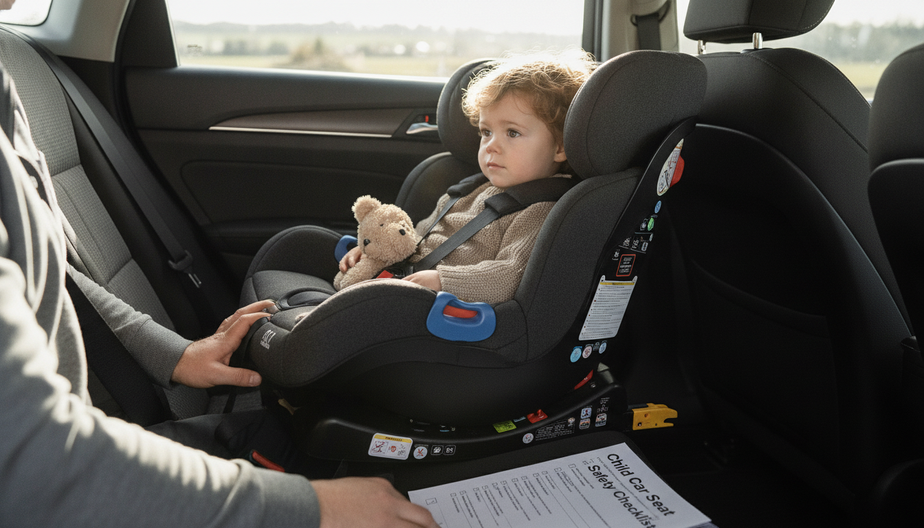 Child Car Seat Safety Checklist for Busy Parents