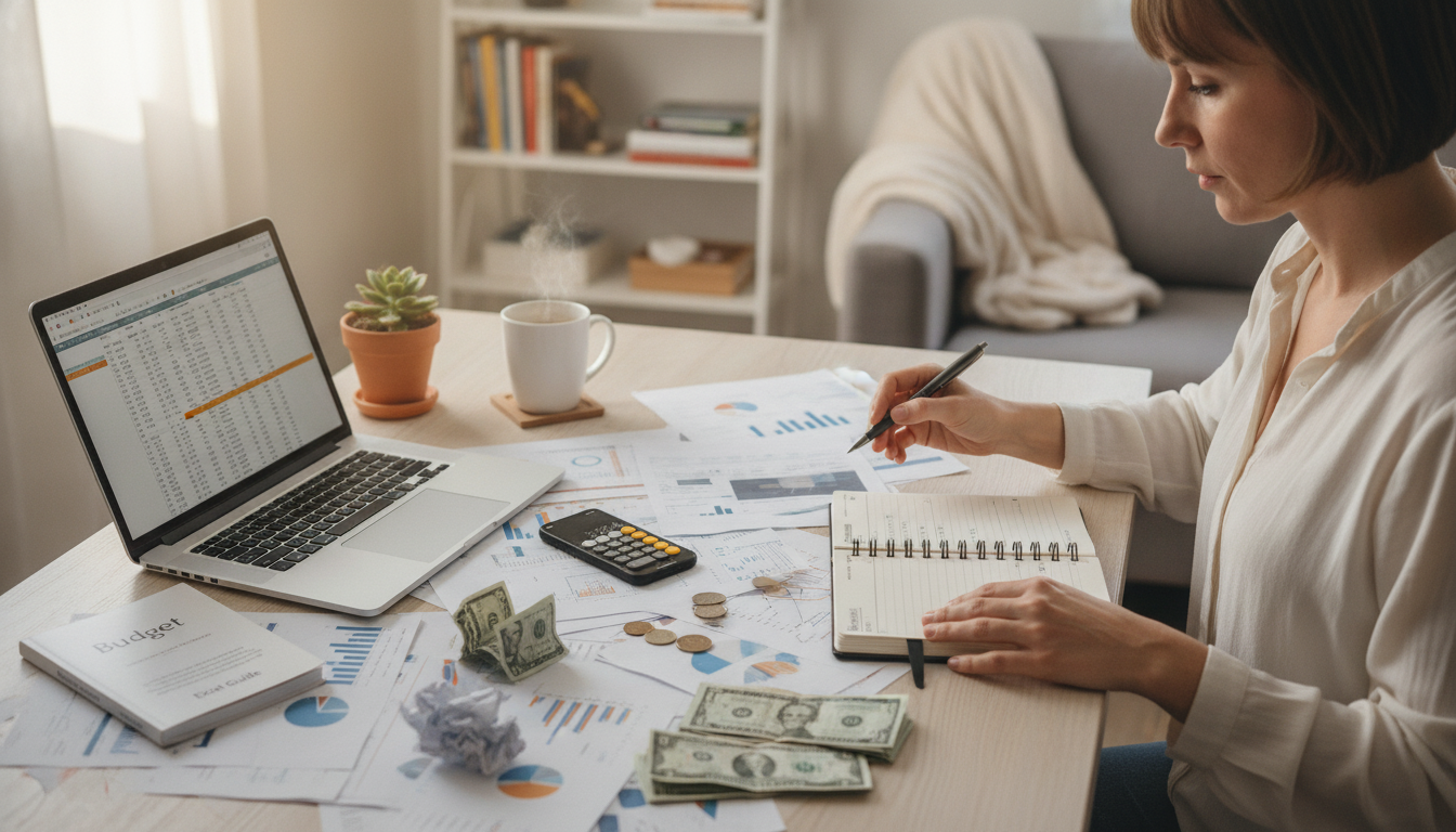 Empowered Budgeting Toolkit: Budget + Excel + Savings