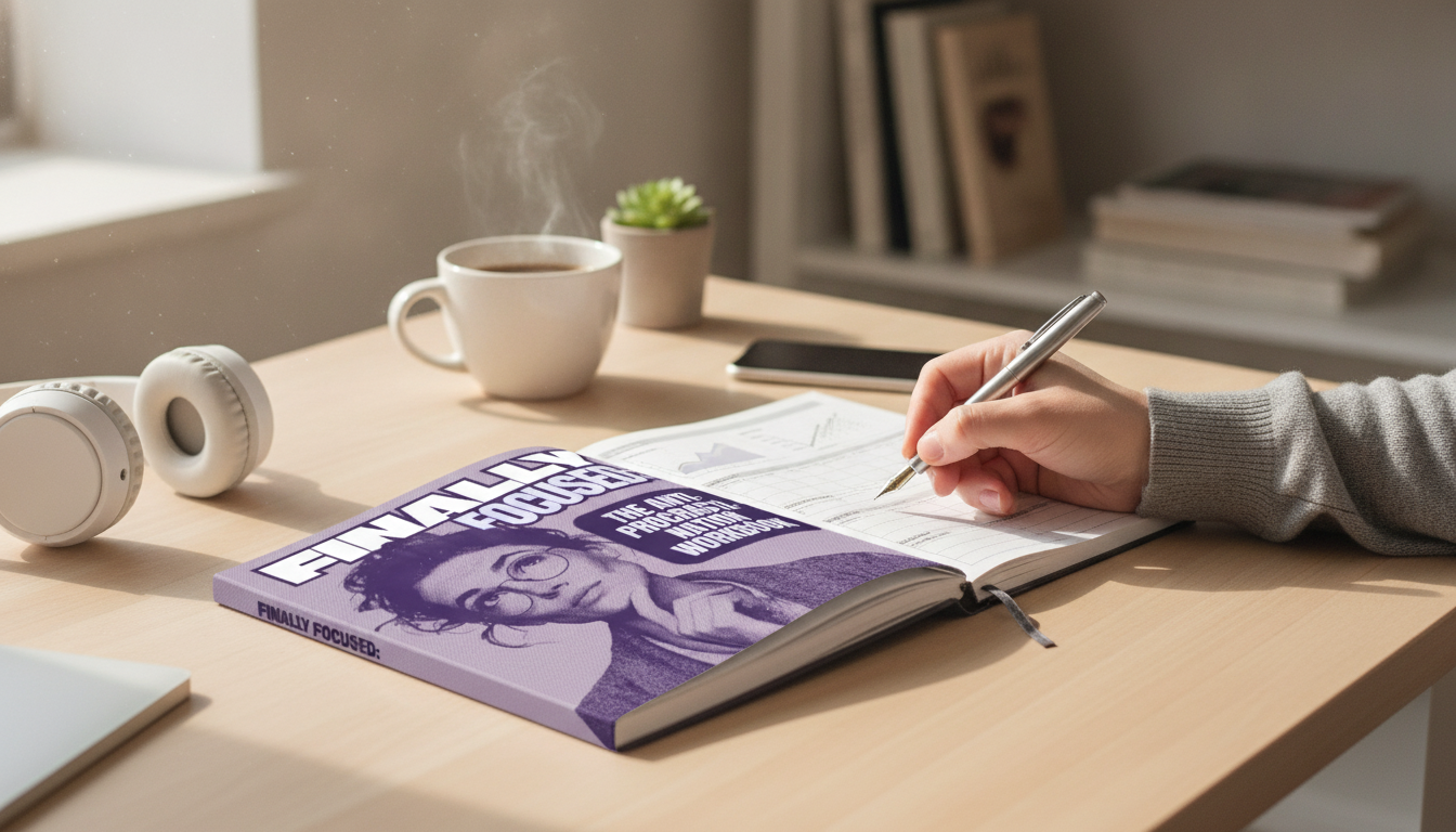 Stop Procrastinating: Finally Focused Workbook Guide
