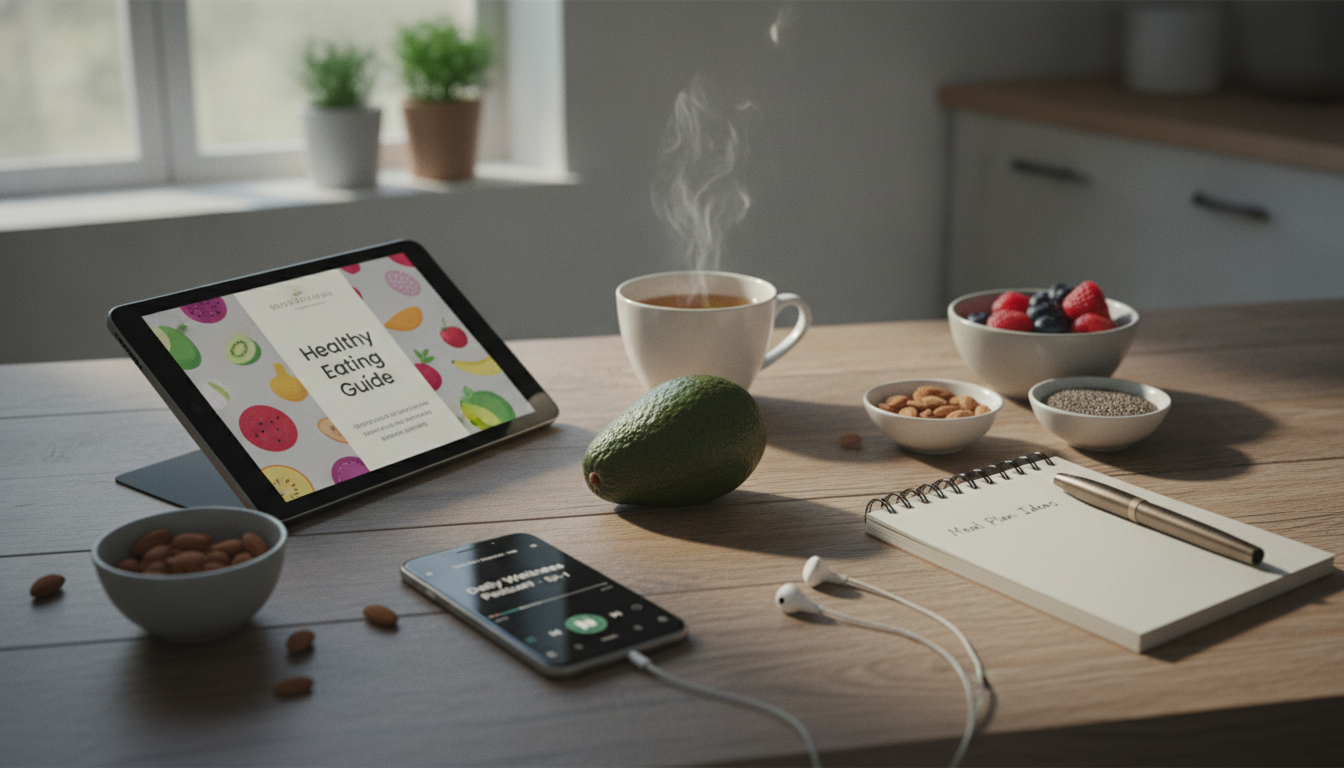 Healthy Eating Made Simple: PDFs + Audio Starter System