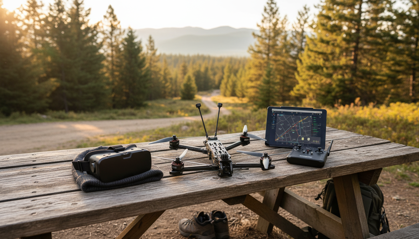 Long-Range FPV Quadcopter with Bluetooth: Pre-Flight Guide