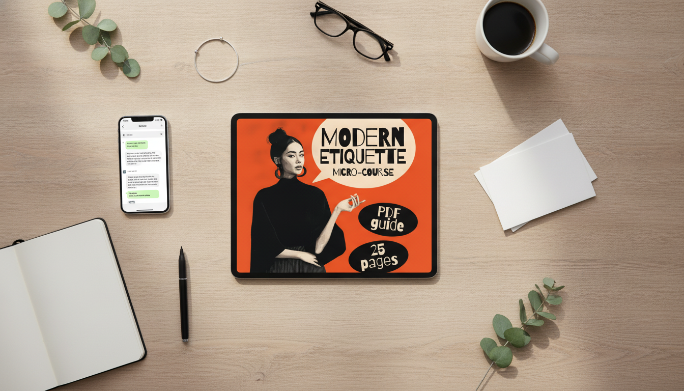 Modern Etiquette: Texting, Social Media & RSVP Scripts