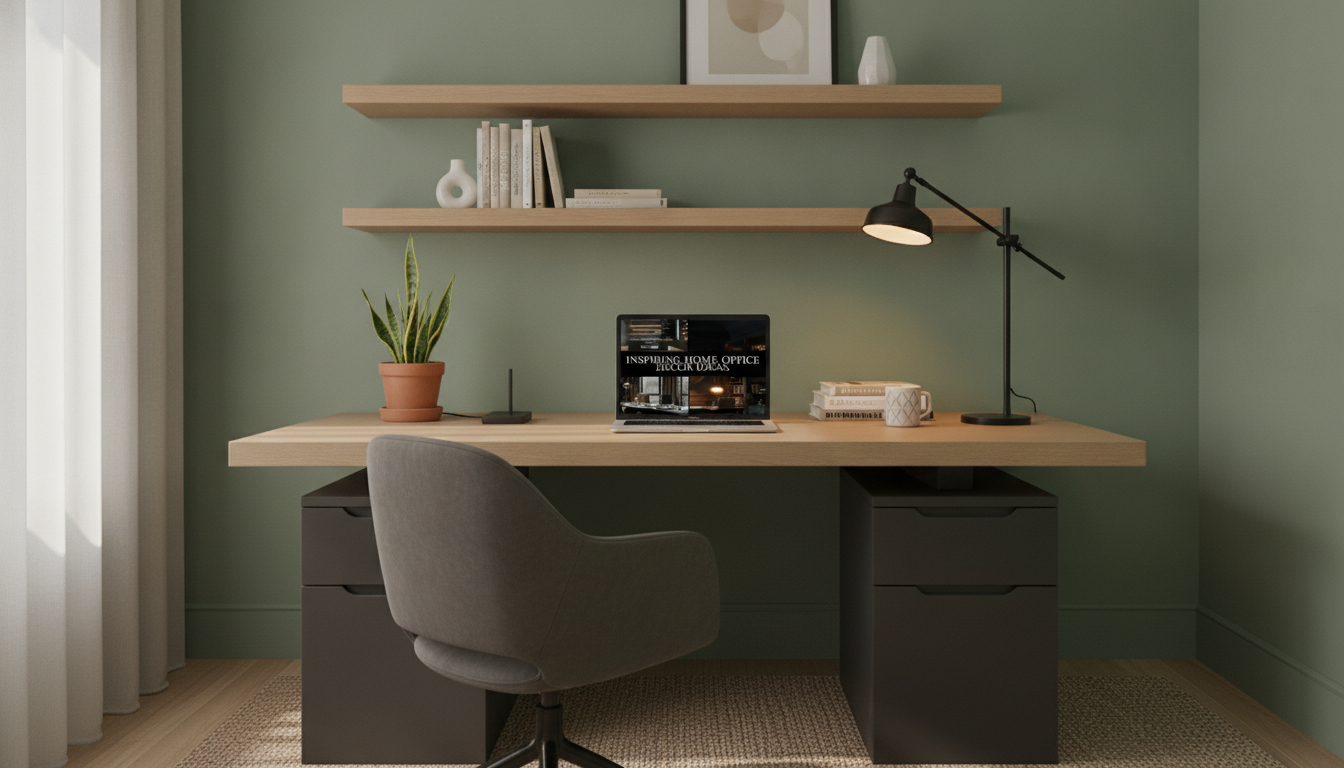 Home Office Decor Ideas: Practical, Personal & Low-Maintenance