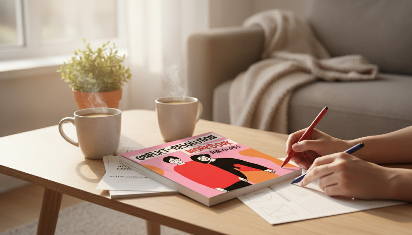 Printable Couples Conflict Workbook for Calmer Talks