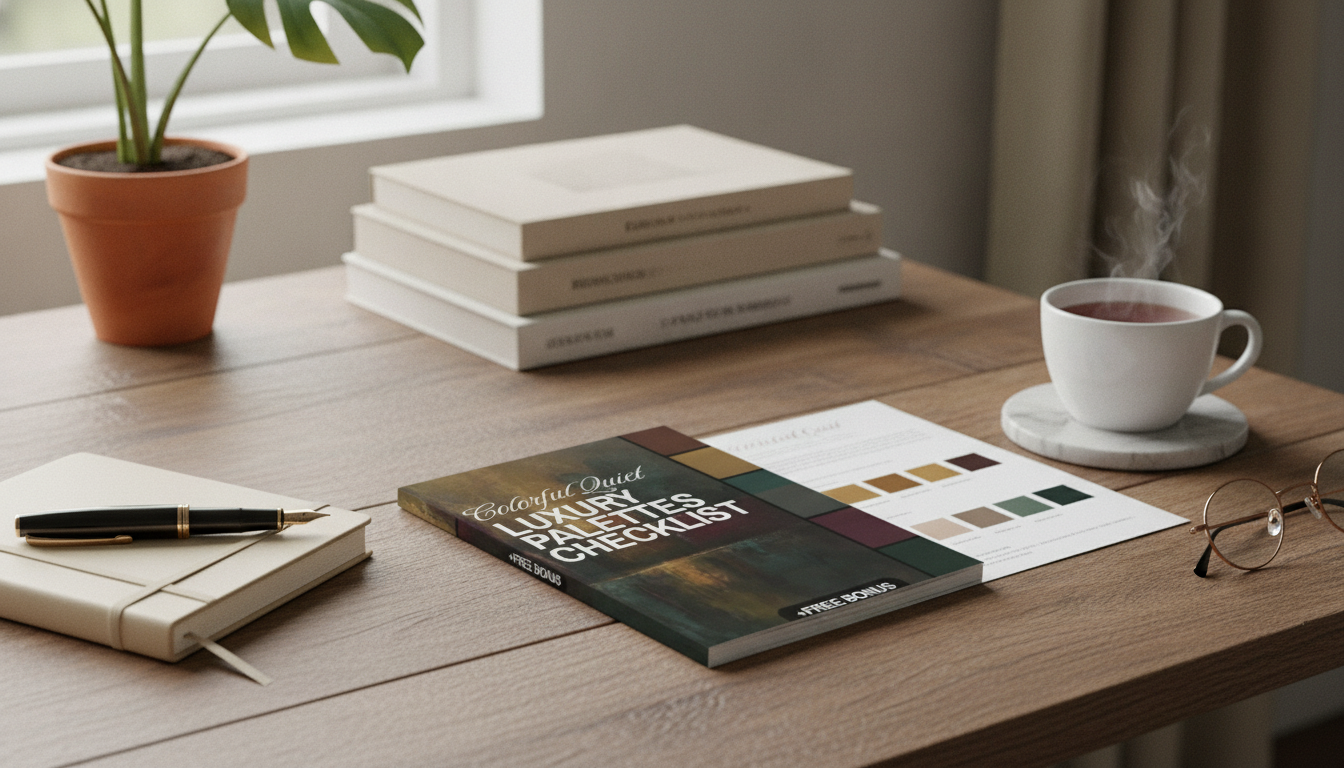 Quiet-Luxury Color Palettes: A Minimalist Checklist