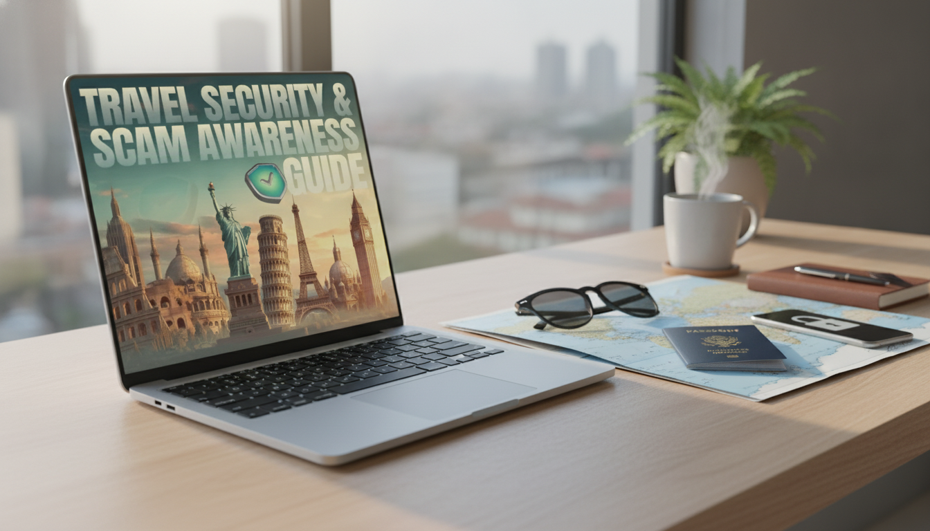 Travel Scam Awareness & Digital Security Checklist