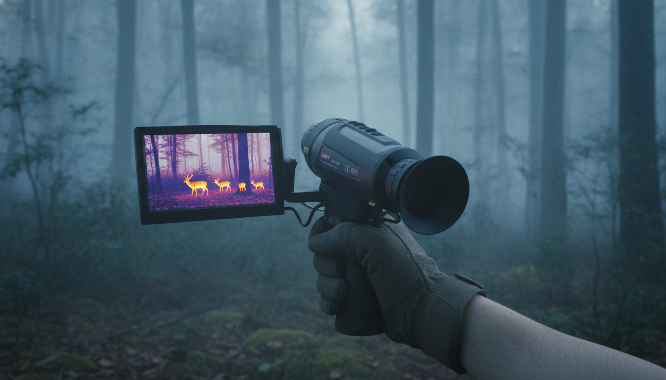 UNI-T UTx318 Thermal Monocular for Low-Visibility Scans